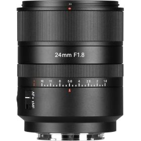7Artisans AF24mm f/1.8 Sony E Mount DE-Clicked Black