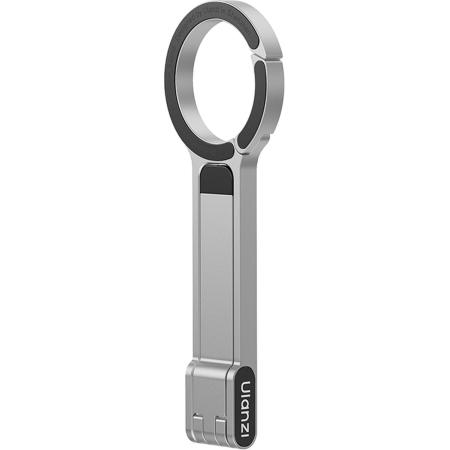 Ulanzi MA30 Mini Smartphone-Tripod Magnetic Karabijn Silver