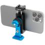 3 Legged Thing Phil Universal Multi Functional Arca 3/8 &amp;amp; 1/4 Phone Clamp Blue