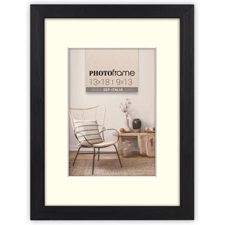 Zep Photo Frame V4546B Malmo Black 7x10/10x15 cm