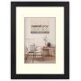 Zep Photo Frame V4546B Malmo Black 7x10/10x15 cm