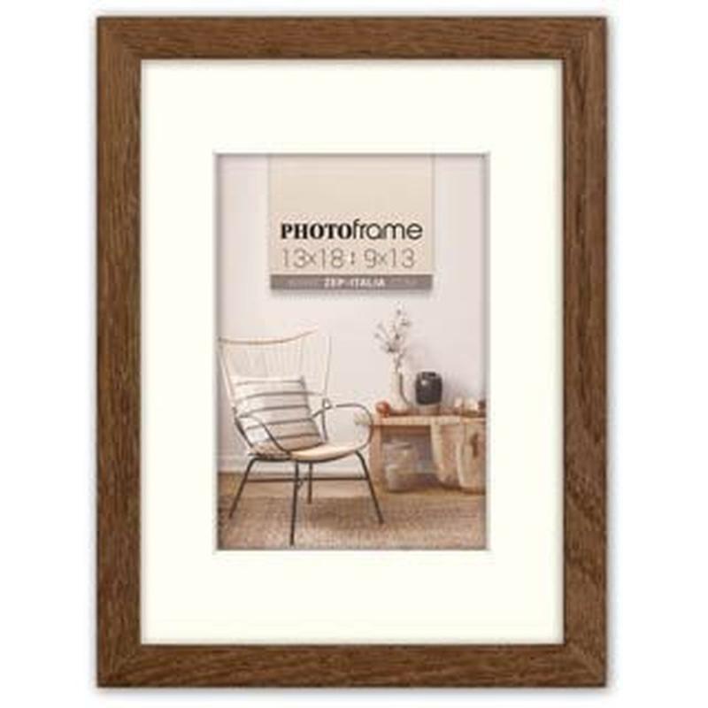 Zep Photo Frame V4546D Malmo Brown 7x10/10x15 cm