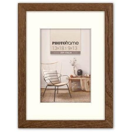 Zep Photo Frame V4546D Malmo Brown 7x10/10x15 cm