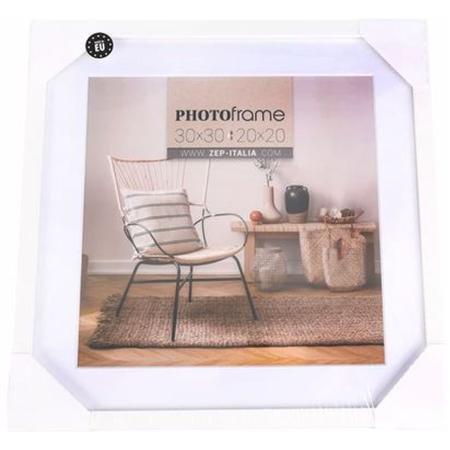 Zep Photo Frame V4530W Malmo White 20x20/30x30 cm