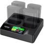 Accsoon Toprig 100W 4-BAY LP-E6 Fast Charger