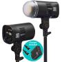 Elinchrom LED 100 C LED Light Dual Kit + Chargers