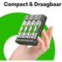 GP USB Battery Charger B441 w/ 4 X ReCyko AA 2100 mAh