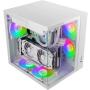 Caja Gaming Semitorre Mars Gaming MCV-ONE/ Blanca
