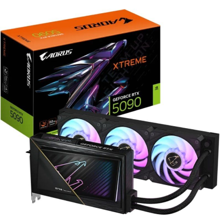 Tarjeta Gráfica Gigabyte AORUS GeForce RTX 5090 Xtreme WaterForce/ 32GB GDDR7