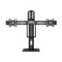 Soporte de Sobremesa con Contrapeso para 2 Monitores Aisens DT27TSR-065/ Giratorio/ Inclinable/ hasta 6kg