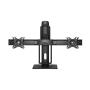 Soporte de Sobremesa con Contrapeso para 2 Monitores Aisens DT27TSR-065/ Giratorio/ Inclinable/ hasta 6kg