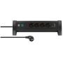 Brennenstuhl Premium-Office-Line PDU 4X 1X USB-C (30W) 1X USB-A (18W) 1.8m