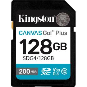 Kingston 128GB SDXC Canvas Go Plus GEN4