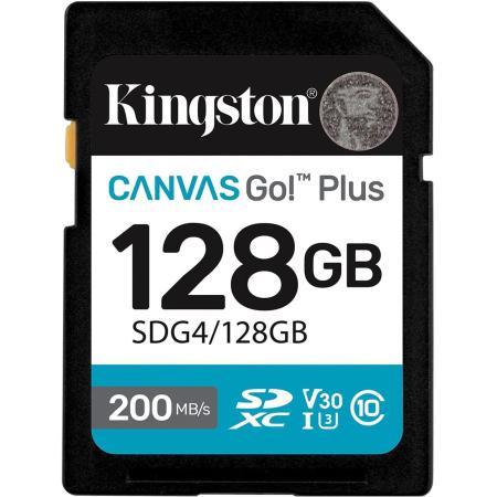 Kingston 128GB SDXC Canvas Go Plus GEN4