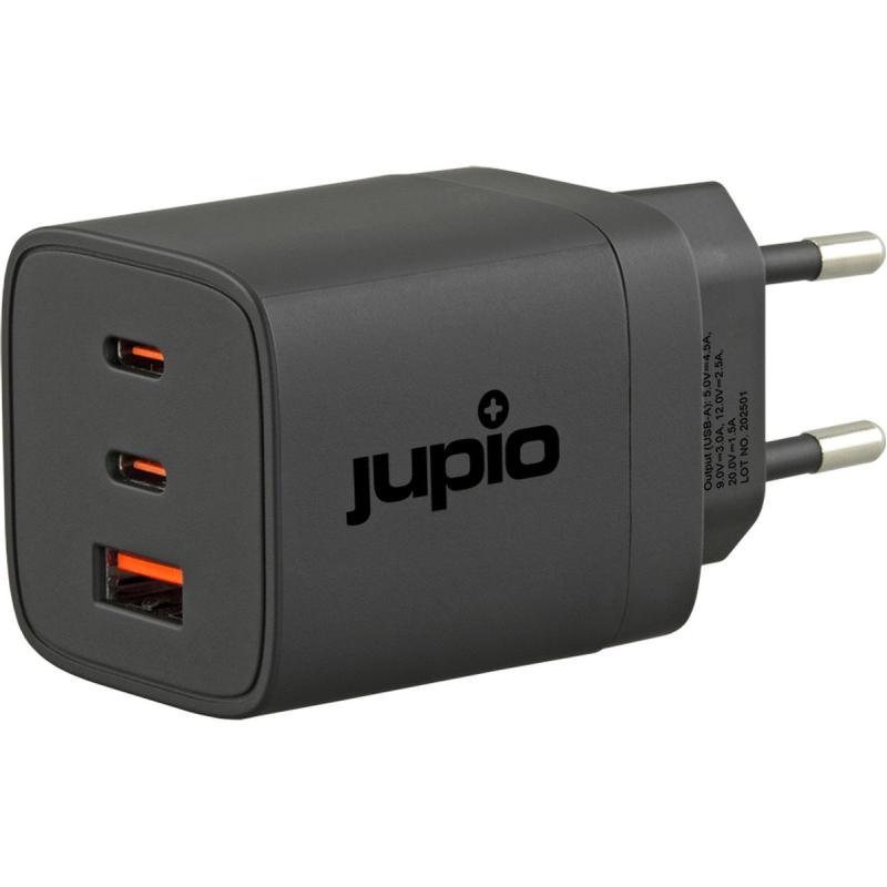 Jupio Triple USB (2C1A) Gan Charger 65W