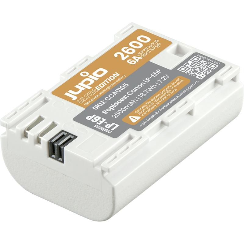 Jupio LP-E6P Ultra 2600mAh (6A Continuous Discharge) 18.7WH