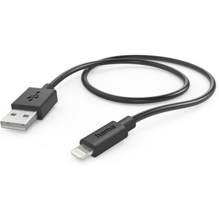 Hama Charge/Data Cable USB-A - Lightning 0.75m 28 PCs