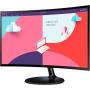 Monitor Curvo Samsung Essential Monitor S36C S27C364EAU/ 27'/ Full HD/ Negro