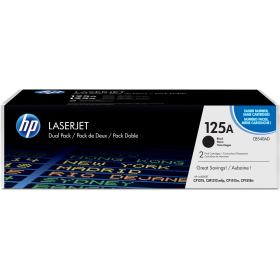 HP 125A Cartridge Black SC 2-pack CB540AD