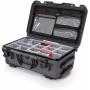 Nanuk Case w/ Lid Org./Div Graphite Pro Photo Kit Case Interior 521x287x191mm