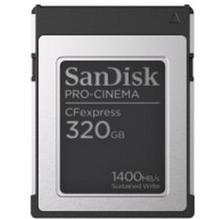 SanDisk Pro-Cinema CFexpress Type B Card 320GB U