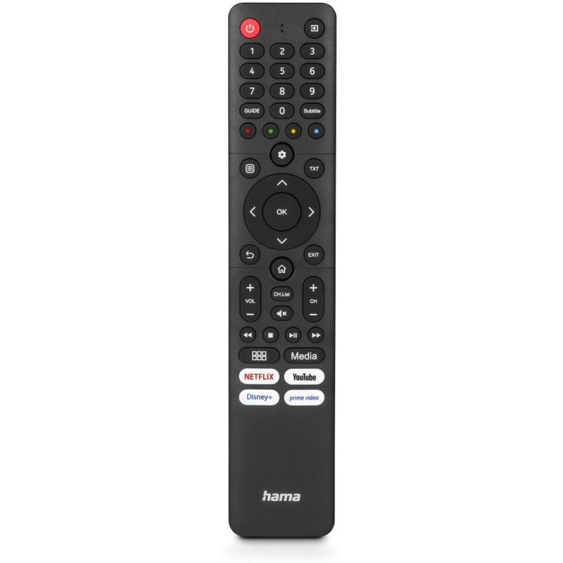 Hama Universal Remote Control Hisense TV&amp;#039;S IR Lerend w/ 4 App-Buttons