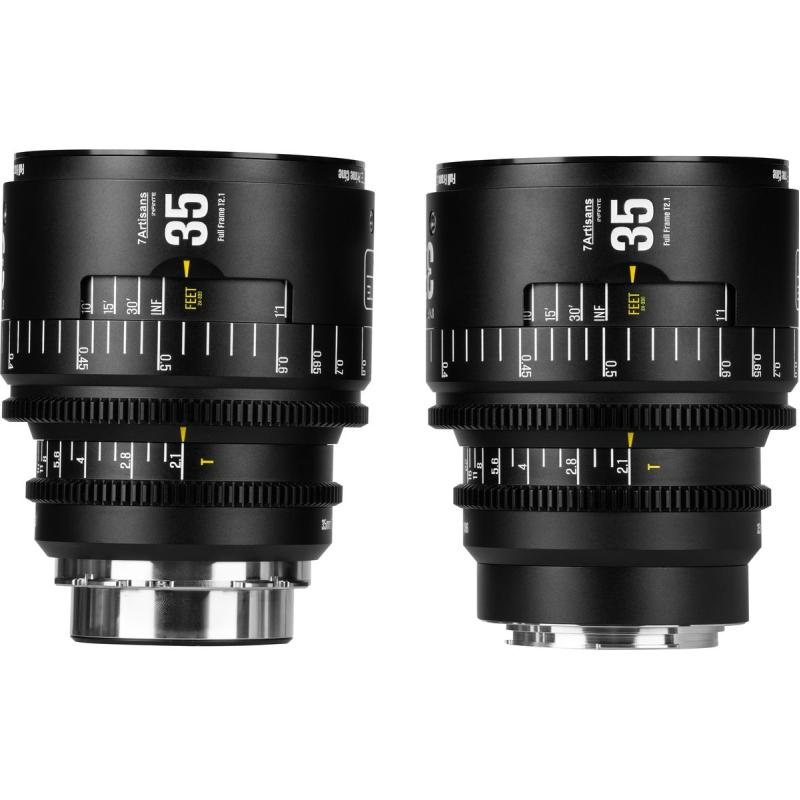 7Artisans Infinte 35mm T2.1 FullFrame DE-Clicked EF Mount