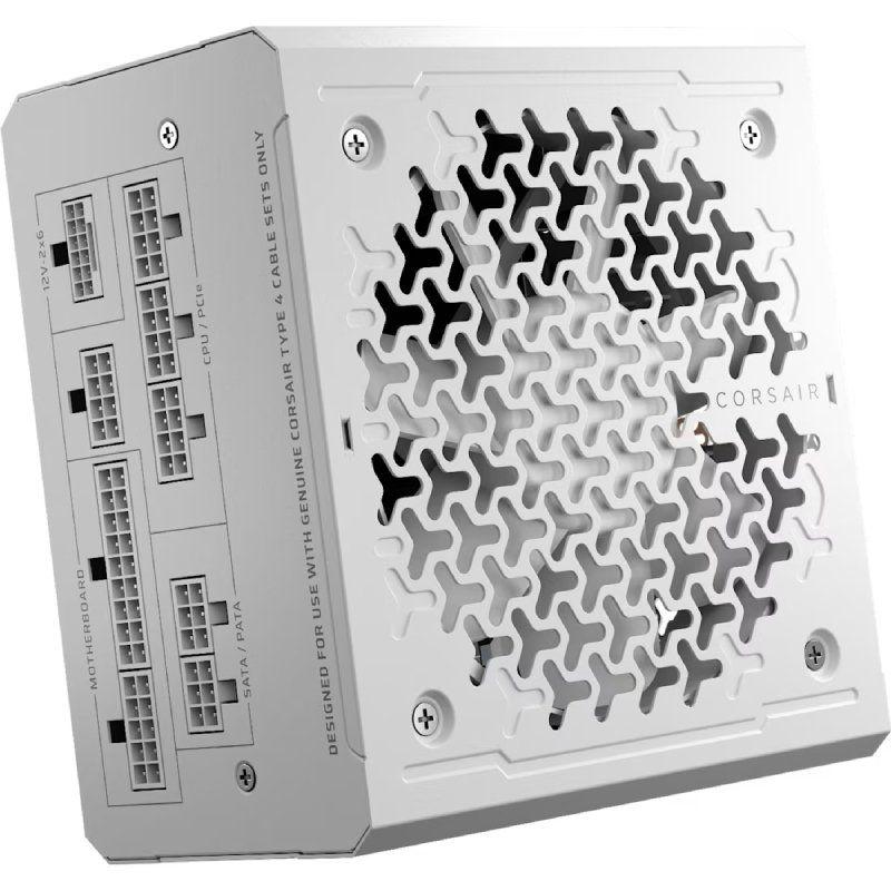 CORSAIR Fuente de Alimentación Corsair RM1000/ 1000W/ Ventilador 12cm/ Cybenetics Gold/ Blanca