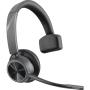 Auricular Inalámbrico Poly Voyager 4310 para Microsoft Teams + Adaptador BT700/ con Micrófono/ Bluetooth/ Negro