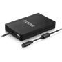Cargador de Portátil Leotec Ultraslim/ 90W/ Automático/ 12 Conectores/ Voltaje 15-20V/ 1 USB