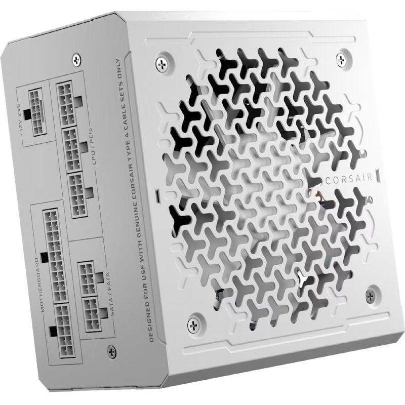 CORSAIR Fuente de Alimentación Corsair RM750e/ 750W/ Ventilador 12cm/ Cybenetics Gold/ Blanca