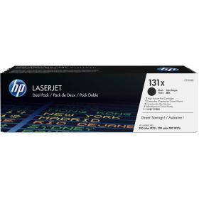 HP 131X Cartridge Black HC 2-pack CF210XD