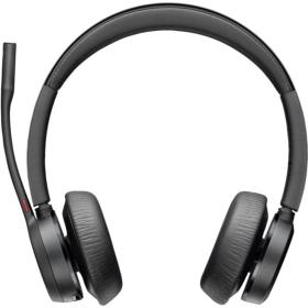 Auriculares Inalámbricos Poly Voyager 4320-M para Microsoft Teams + Adaptador BT700 + Base de Carga/ con Micrófono/ Bluetooth/ N