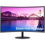 Monitor Profesional Curvo Samsung Essential Monitor S3 S39C S32C390EAU/ 32'/ Full HD/ Multimedia/ Negro