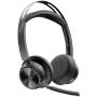 Auriculares Inalámbricos Poly Voyager Focus 2 para Microsoft Teams + Adaptador USB-C-A + Soporte de Carga/ con Micrófono/ Blueto