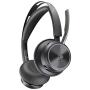 Auriculares Inalámbricos Poly Voyager Focus 2 para Microsoft Teams + Adaptador USB-C-A + Soporte de Carga/ con Micrófono/ Blueto