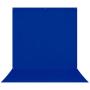 Westcott X-Drop Pro Creaseproof Background - Chroma-Key Blue Sweep (2.4 X 4 M)