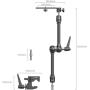 SmallRig 4862 Super Clamp Magic Arm Kit