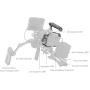 SmallRig 5029 Hawklock Quick Release Cage Kit For Canon EOS R5 MkII