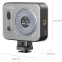 SmallRig 4660 Vibe P96 Pro Mini LED Video Light (Black)