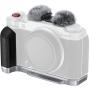 SmallRig 4875 L Shape Mount Plate w/ Silicone Handle For Fujifilm X M5 (Sliver)