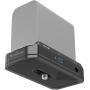 SmallRig 4341 NP F Battery Adapter Mount Plate Kit w/ Dummy Battery Power Cable