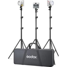 Godox ML100BI KIT3 Portable LED Light Kit(Withv Mount Holding Handle)