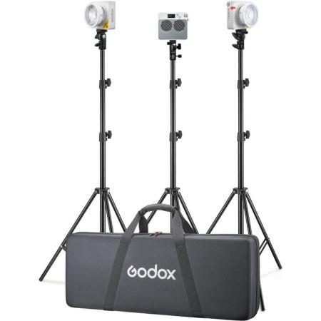 Godox ML100BI KIT3 Portable LED Light Kit(Withv Mount Holding Handle)