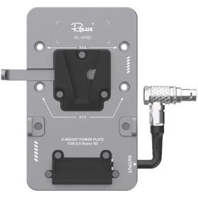 Rolux V-Mount Battery Plate RL-VF3 For DJI Ronin 4D