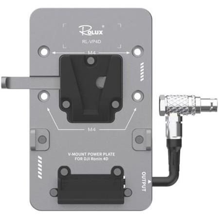 Rolux V-Mount Battery Plate RL-VF3 For DJI Ronin 4D
