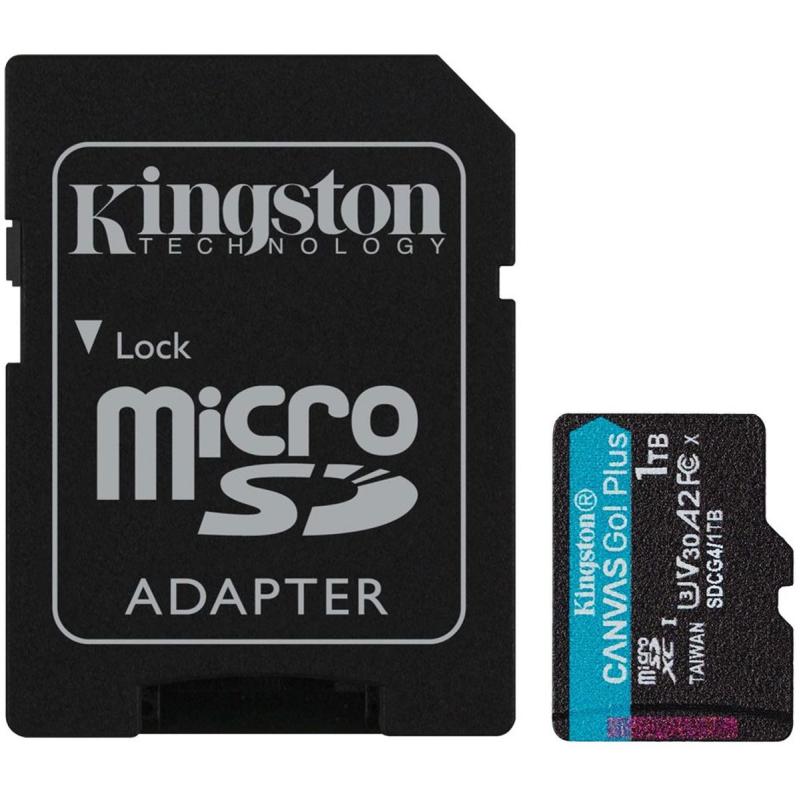 Kingston 1TB MicroSDXC Canvas + Adapter