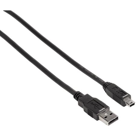 Hama Navi USB Mini B - USB Cable 1.8m Black