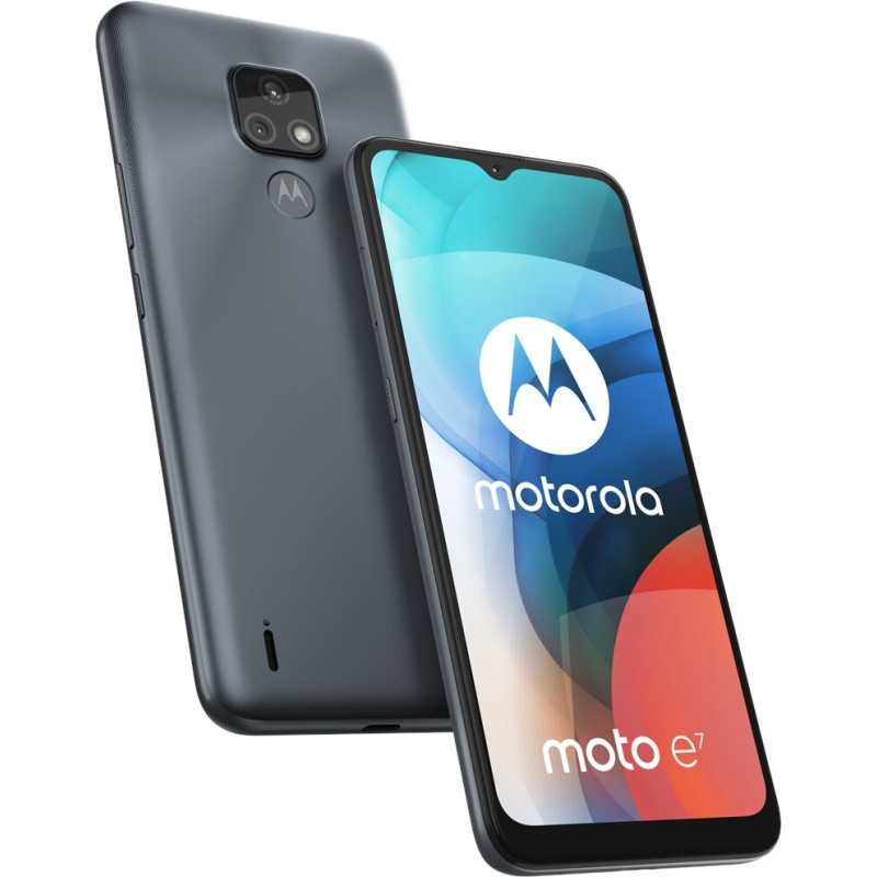 Motorola moto e7 16,5 cm (6.5") Android 10.0 4G USB Tipo C 2 GB 32 GB 4000 mAh Gris - Entrega 24h