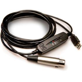 Hosa Usx 110 Tracklink Microphone To USB Interface XLR3F To USB Type A 10 FT